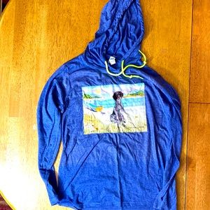 Women’s lightweight hoodie, German shorthair, pointer, size medium